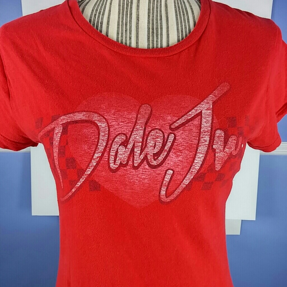 Nascar Dale Jr. 88 Women's t shirt red XL